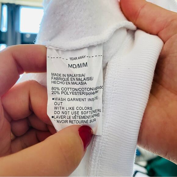 UNDER ARMOUR White Tan Beige Camo Logo Pullover Hoodie Sweatshirt Sweater Top M - Picture 7 of 8